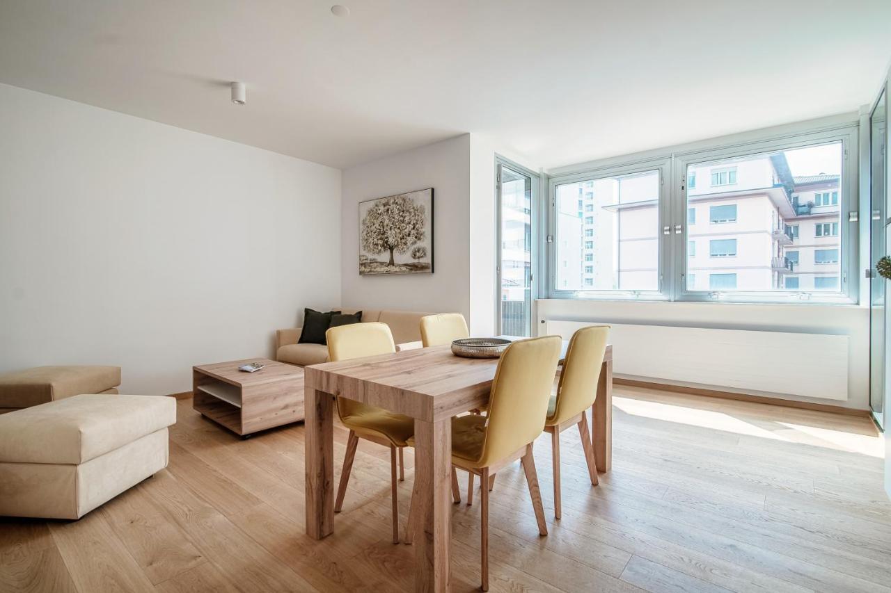 Palace Apartment By Quokka 360 - 2 Minutes From Lugano Lido Екстериор снимка