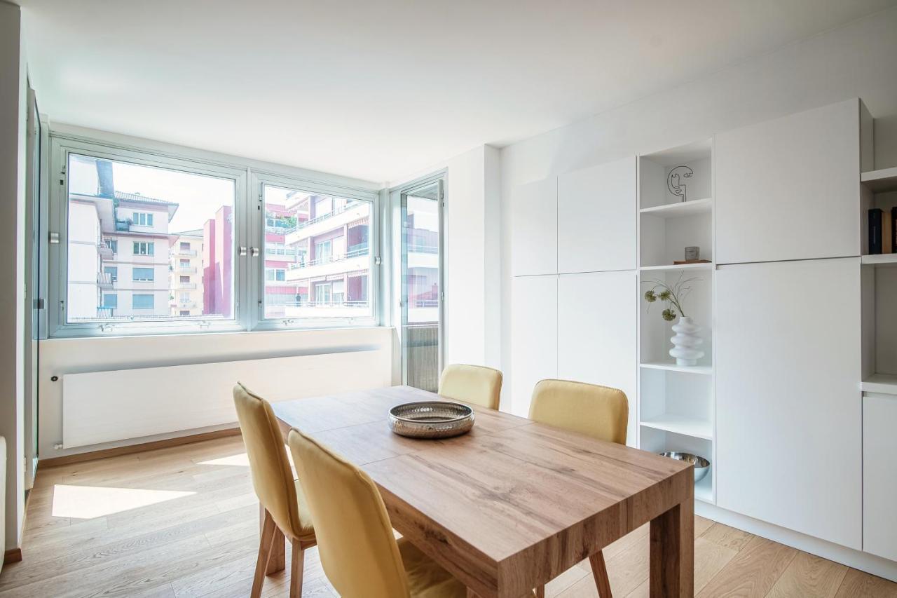 Palace Apartment By Quokka 360 - 2 Minutes From Lugano Lido Екстериор снимка